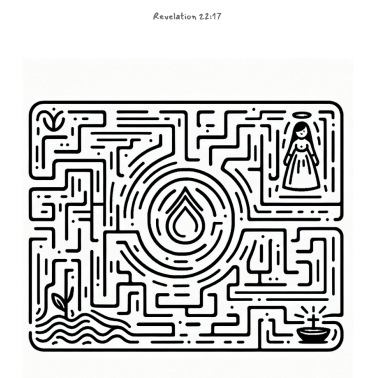 The Water of Life maze